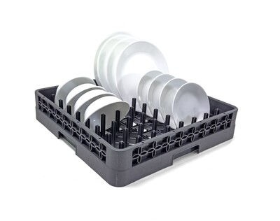 Peg Plate Rack For Commercial Dishwasher | Full Size Tray Rack 