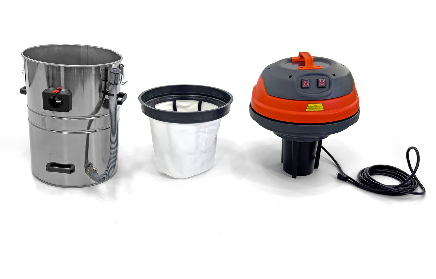 Farag Janitorial Industrial Vacuum Cleaner - 2 Motors - 21 Gallon