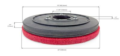 Commercial Universal Pad Driver for 20 Inch Rotary Floor Machines.
