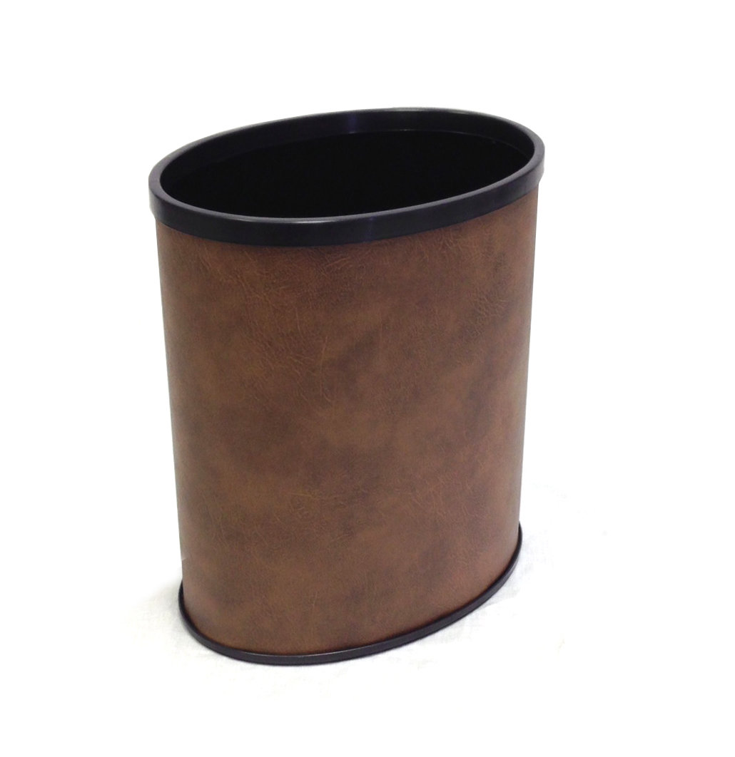 Leather dustbin 4Gallon AF07001