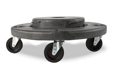 Trash Can Dolly Heavy-duty | 5 Caster | 460 Lb Capacity
