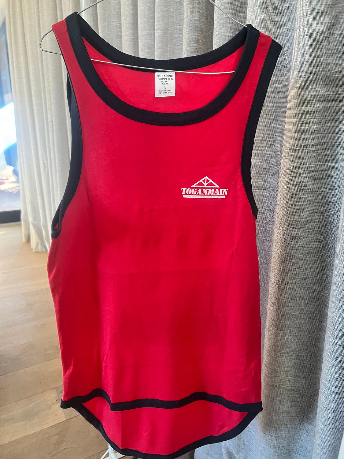 Shearers Singlet (Large)