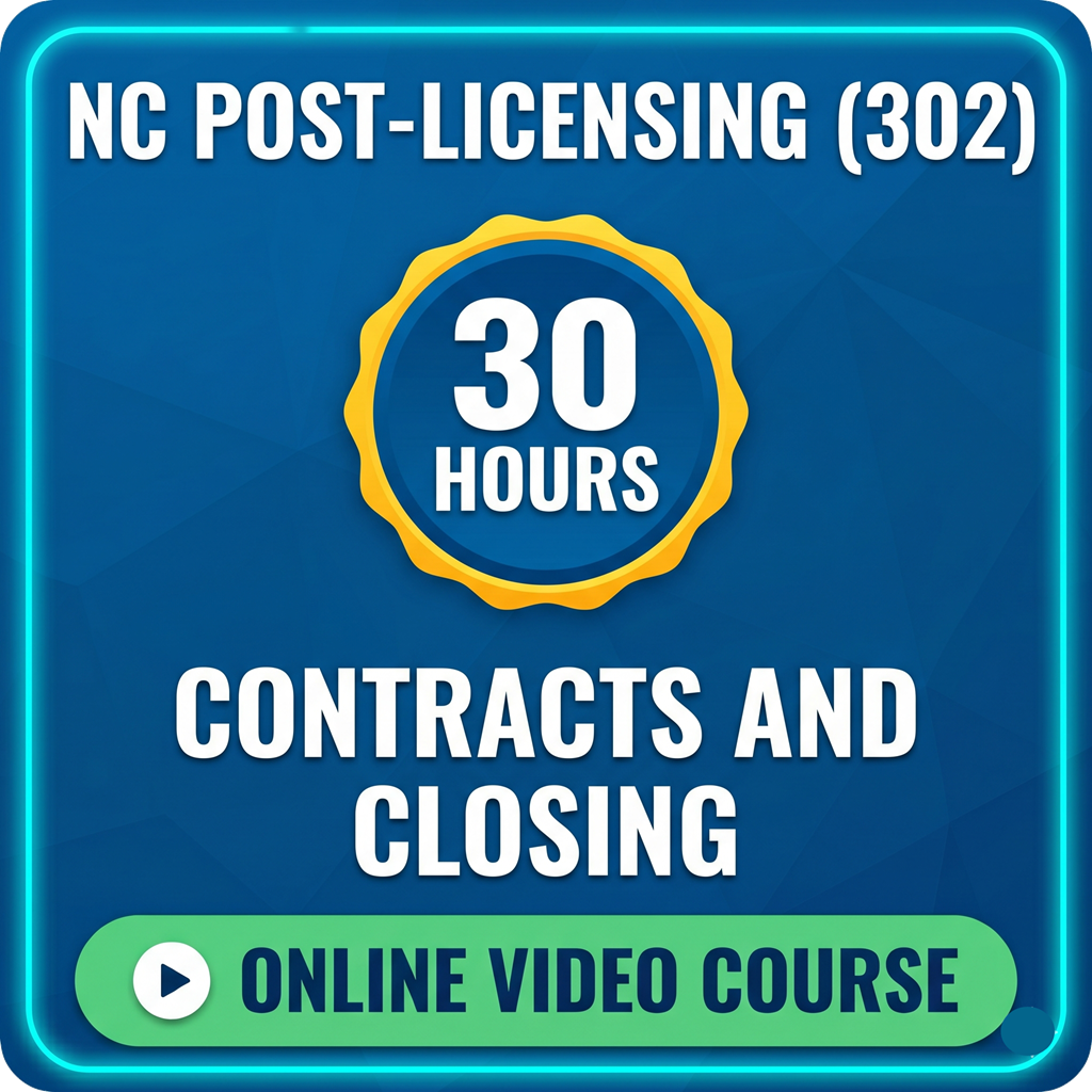 North Carolina Post-Licensing (302)