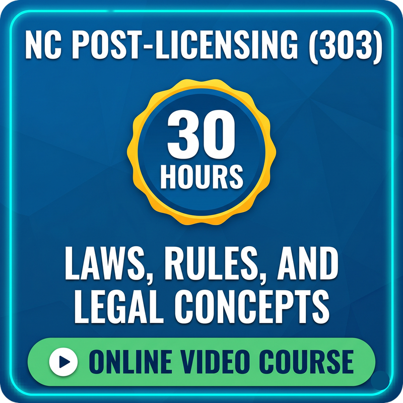 North Carolina Post-Licensing (303)