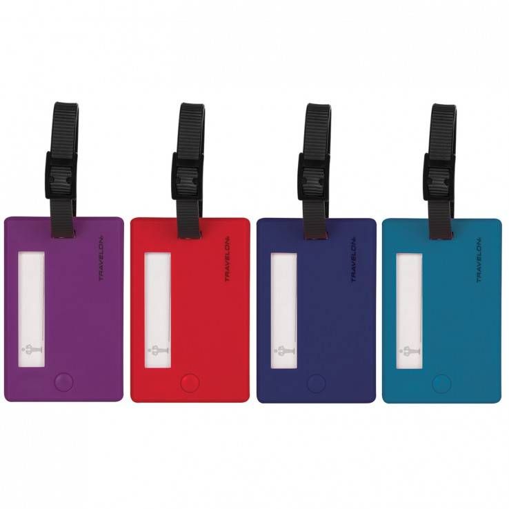 SET OF 4 LUGGAGE TAGS (12987