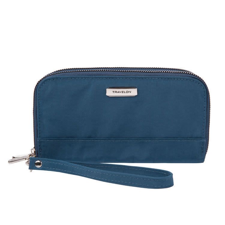DOUBLE ZIP CLUTCH WALLET (43399) 