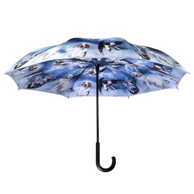 STICK UMBRELLA REVERSE CLOSE