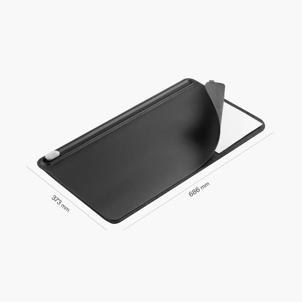 VEGAN LEATHER DESK MAT ORGANIZER (DKMT)