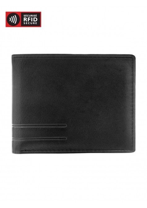 MEN&#39;S RFID CLASSIC BILLFOLD WITH REMOVABLE PASSCASE (10851)