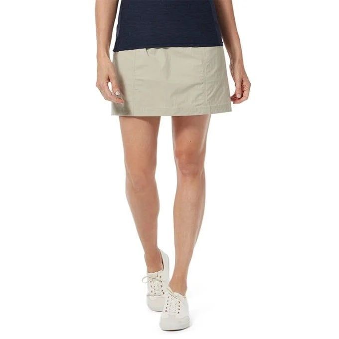 WOMEN&#39;S DISCOVERY III SKORT, SANDSTONE (Y35179-040)