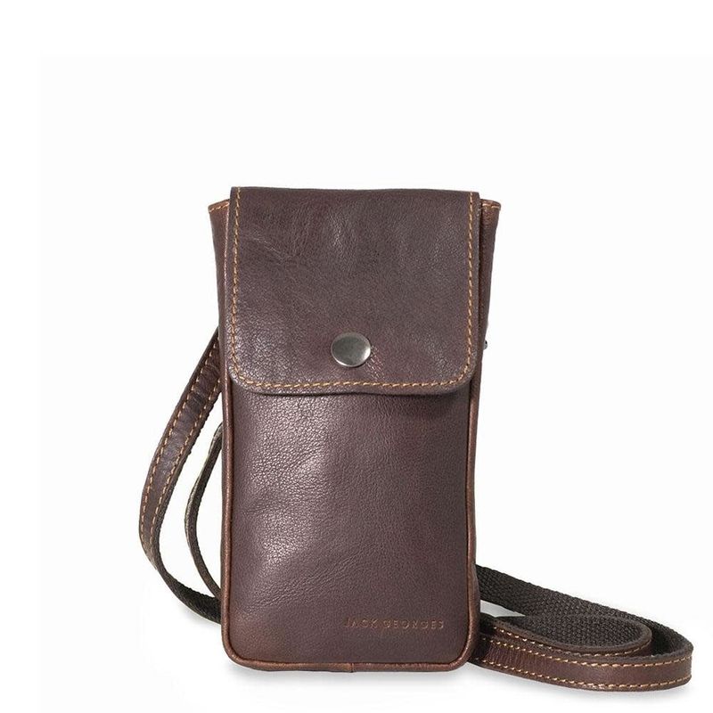 VOYAGER LEATHER PHONE HOLDER CROSSBODY (7670)