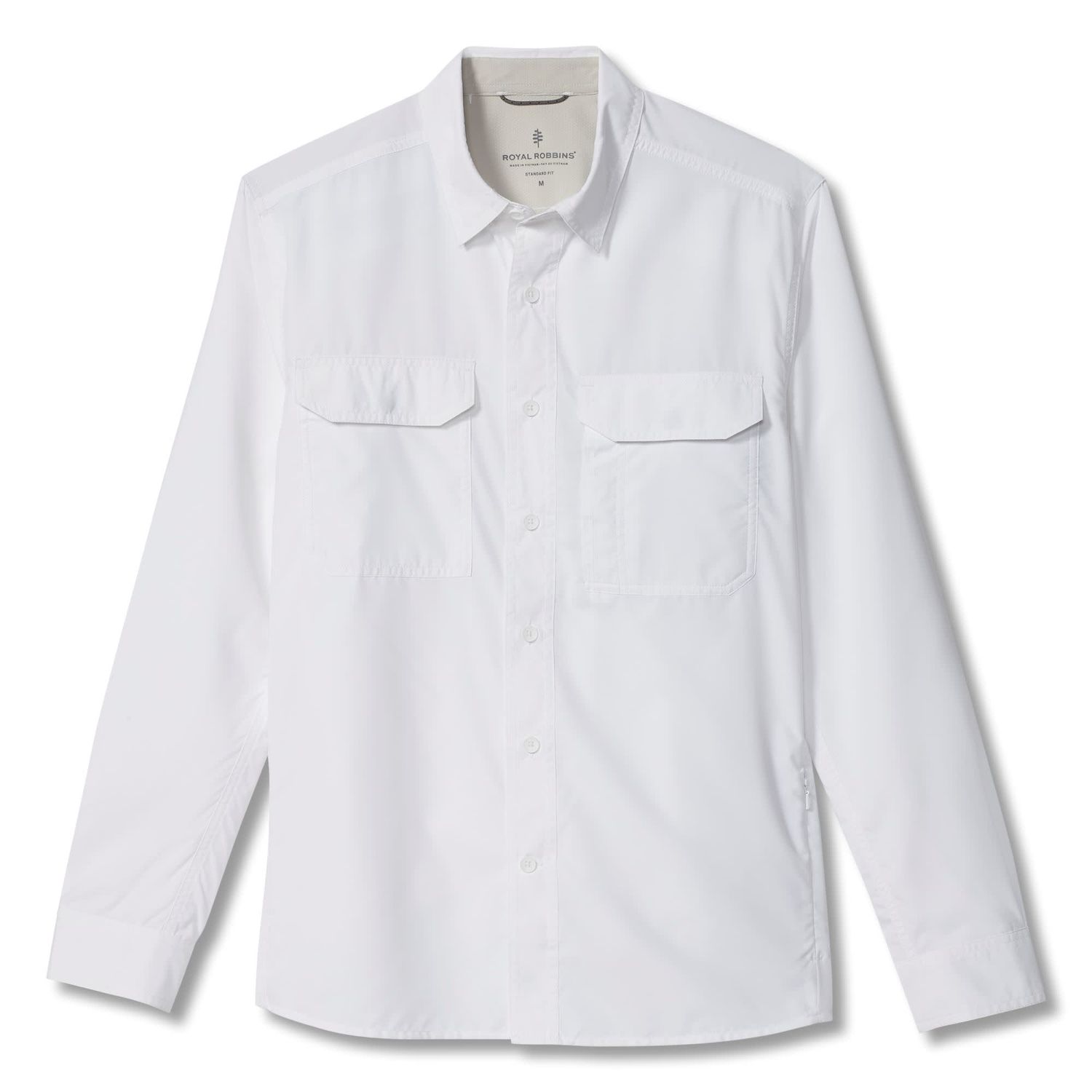 MEN'S GLOBAL EXPEDITION WHITE  L/S  (Y422015)