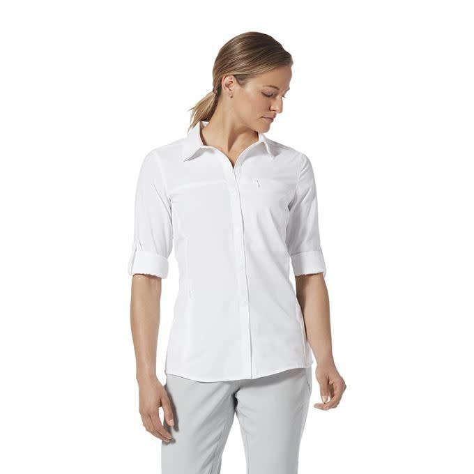 WOMEN&#39;S EXPEDITION PRO L/S, WHITE (Y322025-010)