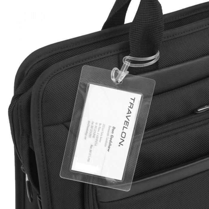 SET OF 3 SELF-LAMINATING LUGGAGE TAGS (19330)