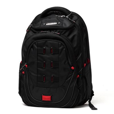 TECTONIC II 17&quot; PERFECT FIT LAPTOP BACKPACK, BLACK/RED (51531-1073)