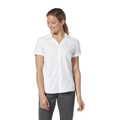 WOMEN&#39;S EXPEDITION PRO SHORT SLEEVE, WHITE (Y321004-010) 