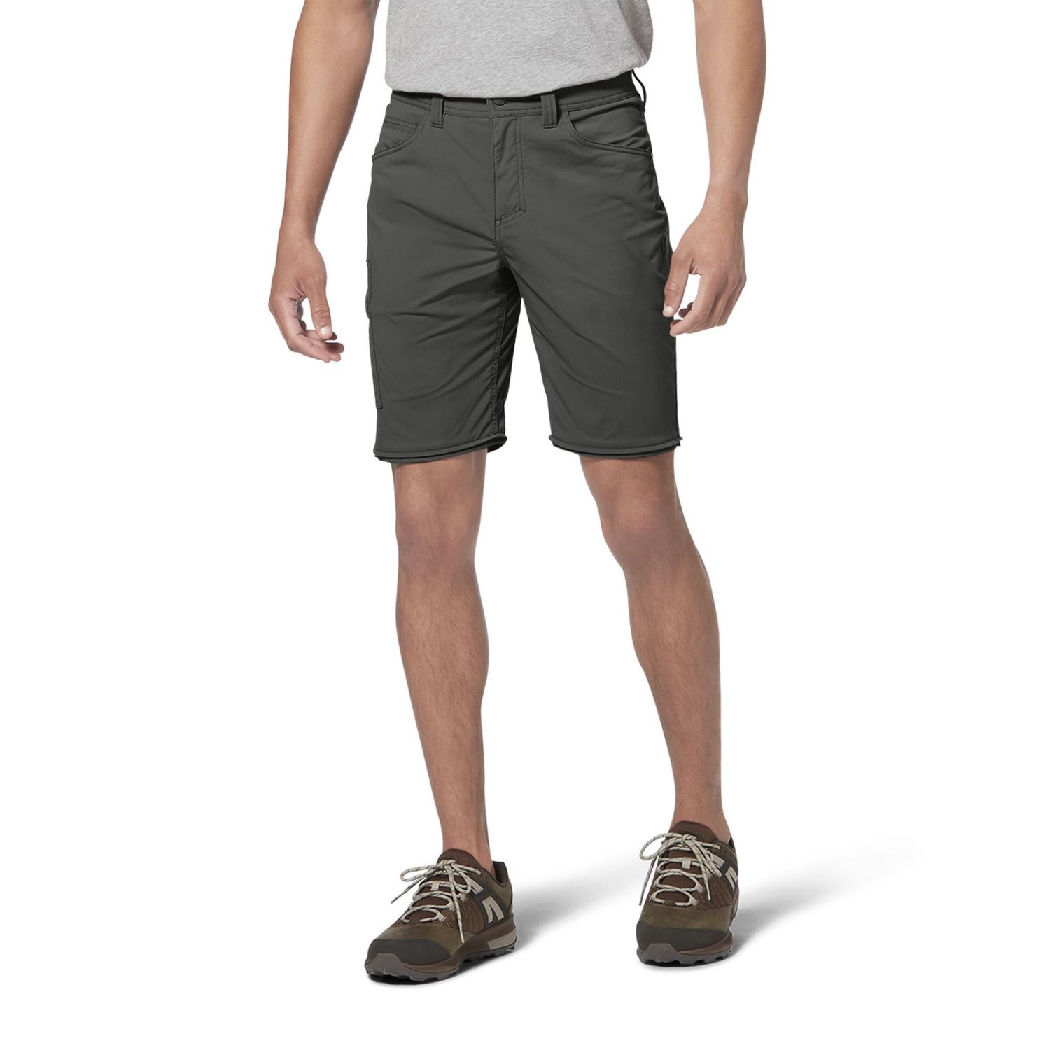 MEN'S ACTIVE TRAVELER STRETCH SHORT (Y73386-568) ASPHALT