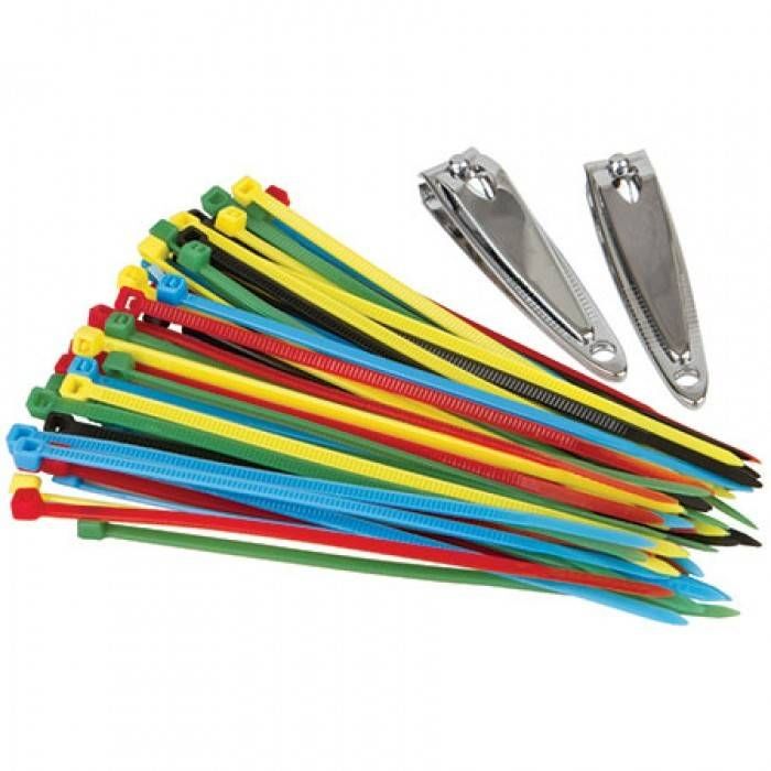 SECURE-A-BAG CABLE TIES (02640) ASSORTED