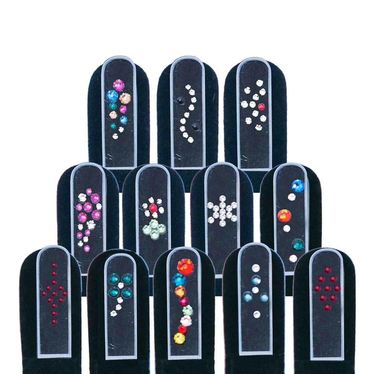 CRYSTAL NAIL FILE SWAROVSKI (L7465) ASSORTED PATTERNS