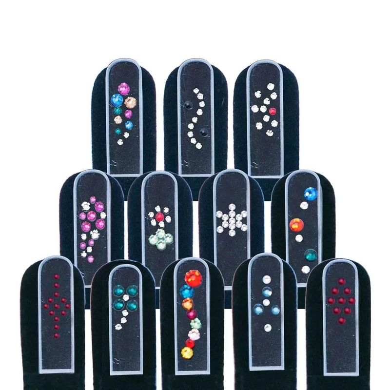 CRYSTAL NAIL FILE SWAROVSKI (L7465) ASSORTED PATTERNS
