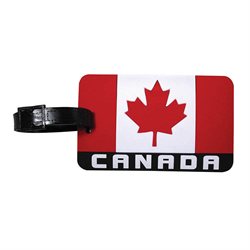 LUGGAGE TAG, CANADA FLAG (60969)