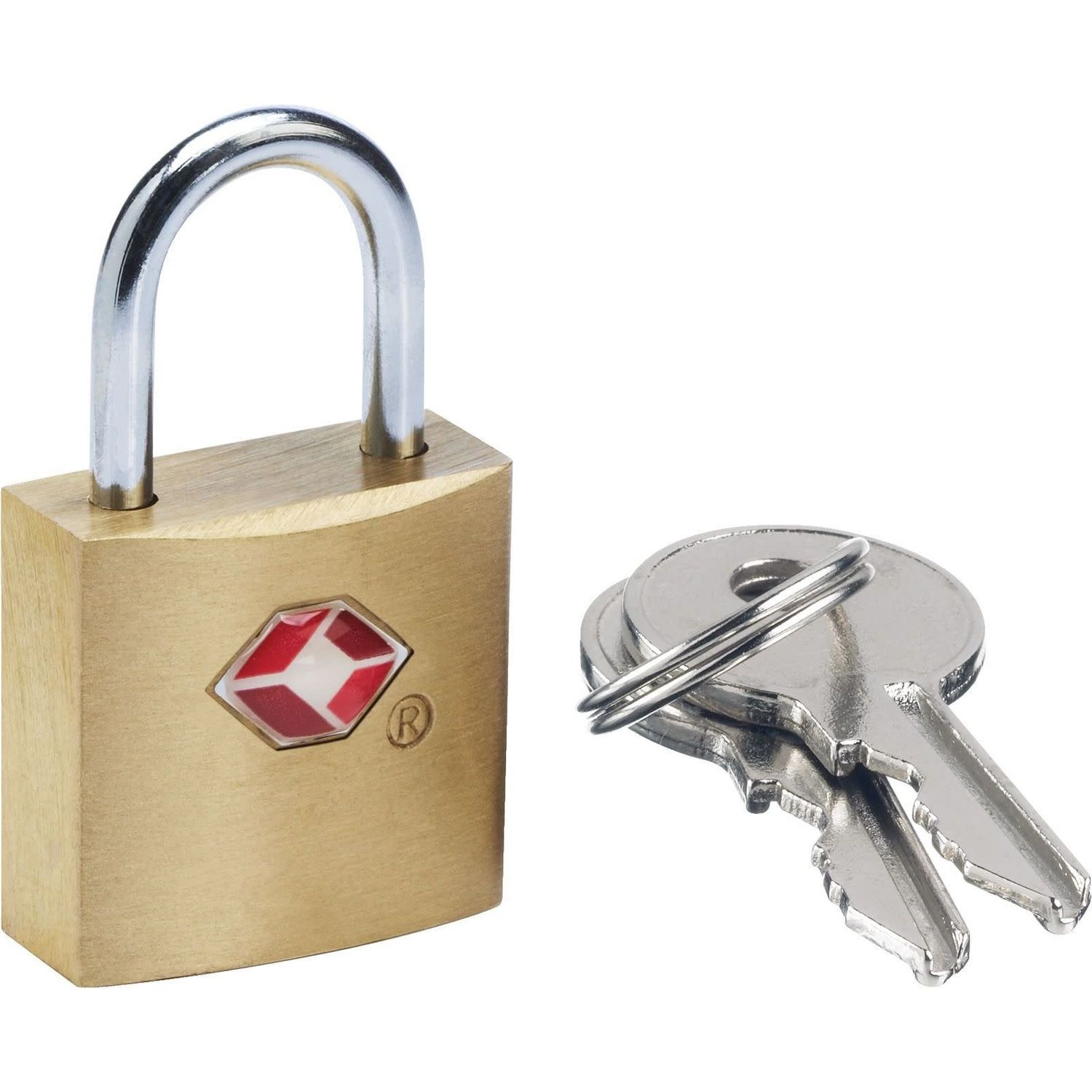TRAVEL SENTRY BRASS TSA LOCK (349)