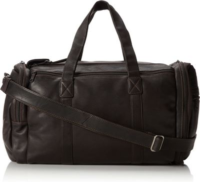 MULTI COMP. SPORTS DUFFLE,BROWN (PB-9706)