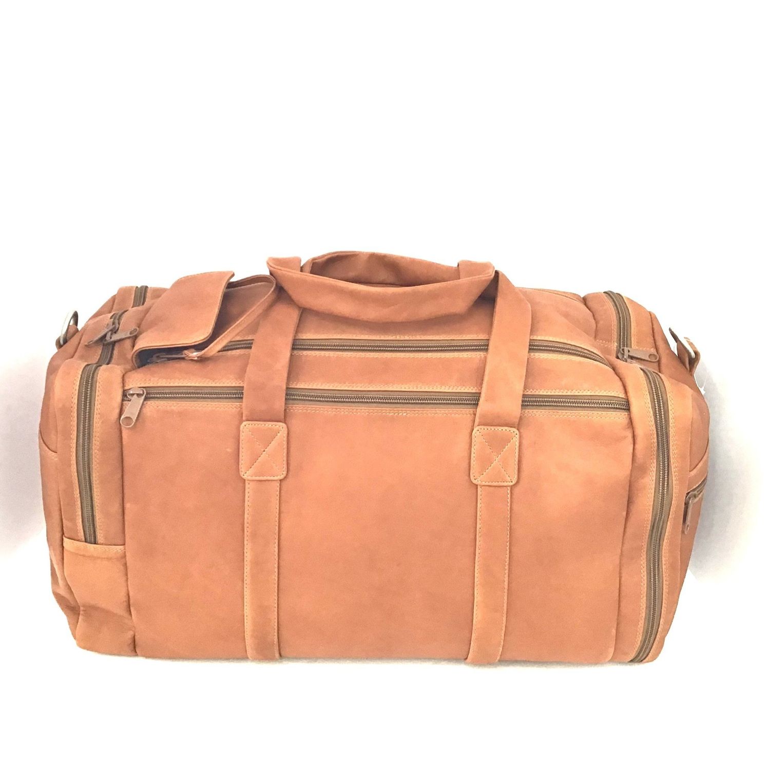 DAL MULTI COMP. SPORTS DUFFLE (DR), TAN (PB-9706)