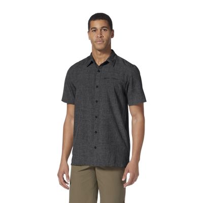 MEN&#39;S AMP LITE SHORT SLEEVE, CHARCOAL (Y421026-018)