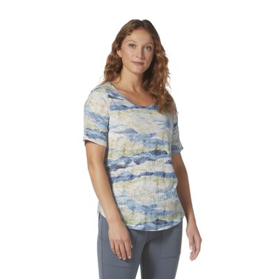 WOMEN&#39;S FEATHERWEIGHT SCOOP TEE (Y611012)