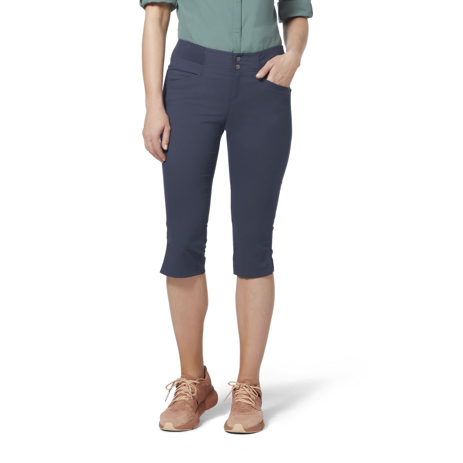 WOMEN'S JAMMER II CAPRI PANT, NAVY (Y34182-728)