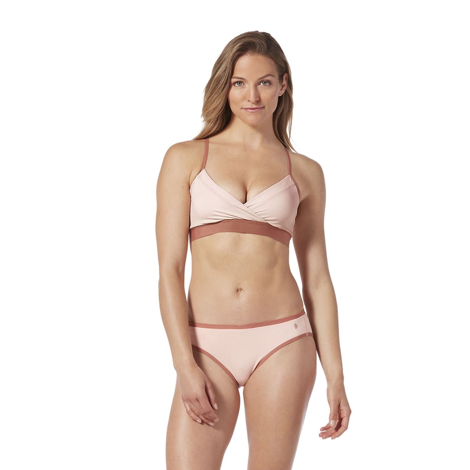 WOMEN'S READYDRY RACERBACK BRA, POWDER (Y310013-683)