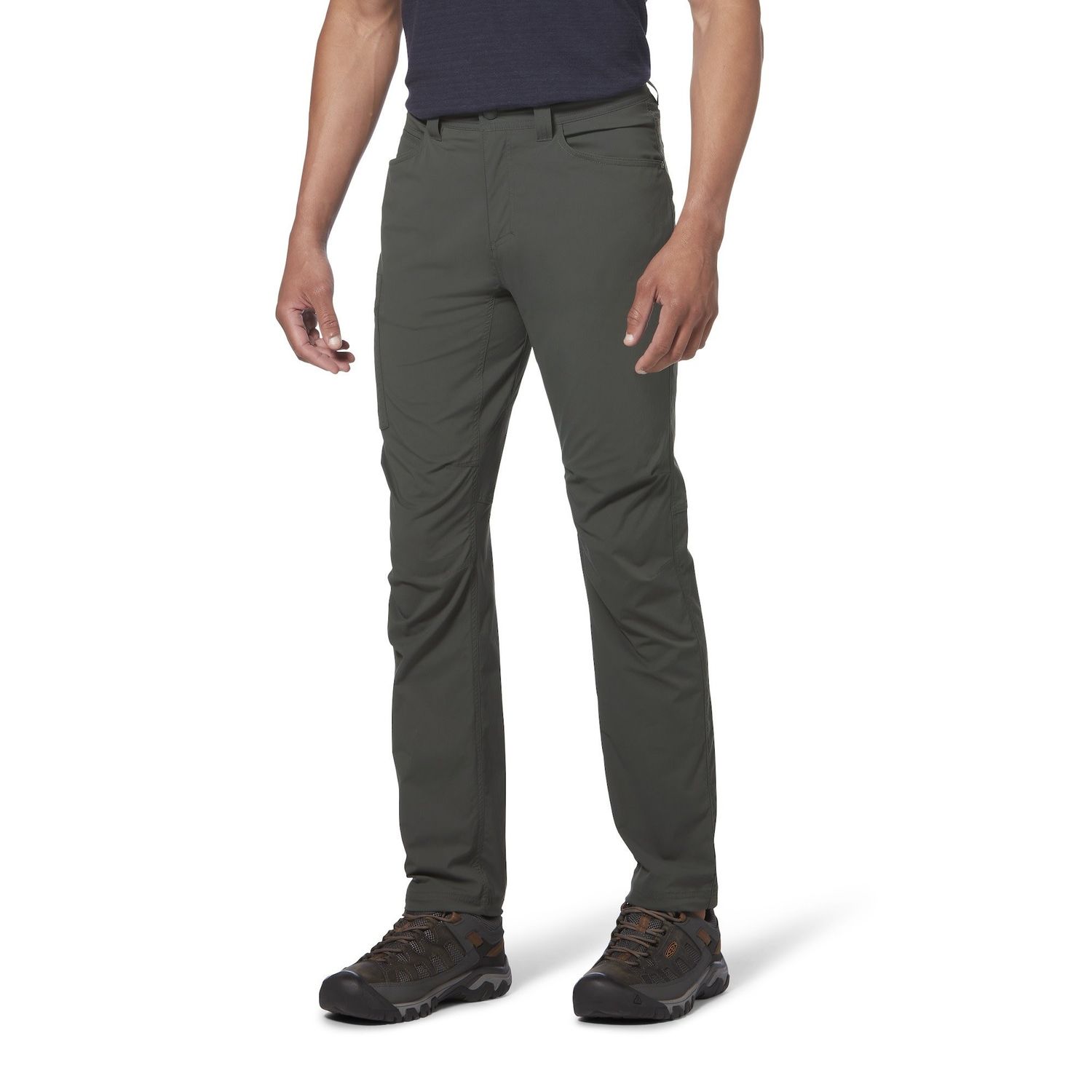 MEN'S ACTIVE TRAVELER STRETCH PANT ASPHALT (Y74183-568)