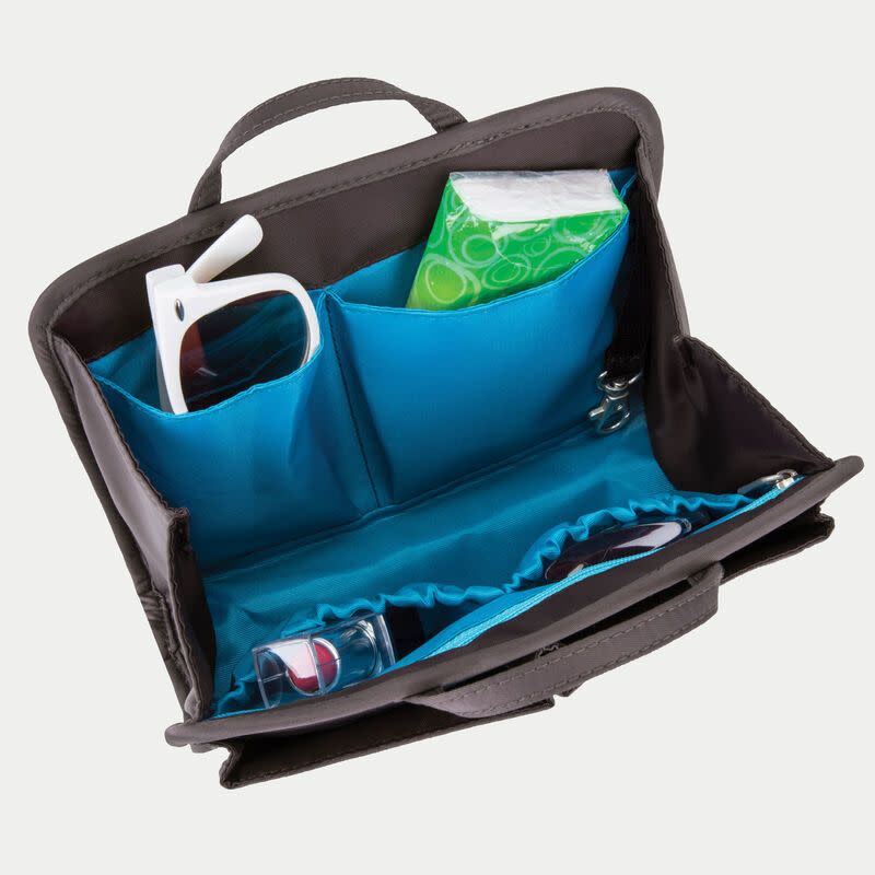 RFID BLOCKING CLASSIC PURSE ORGANIZER, LARGE (22307-540) PEWTER