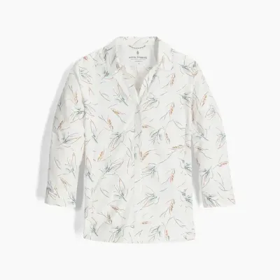 WOMEN&#39;S EXPEDITION PRO 3/4 SLEEVE (Y322039-124) IVORY CASWELL PT