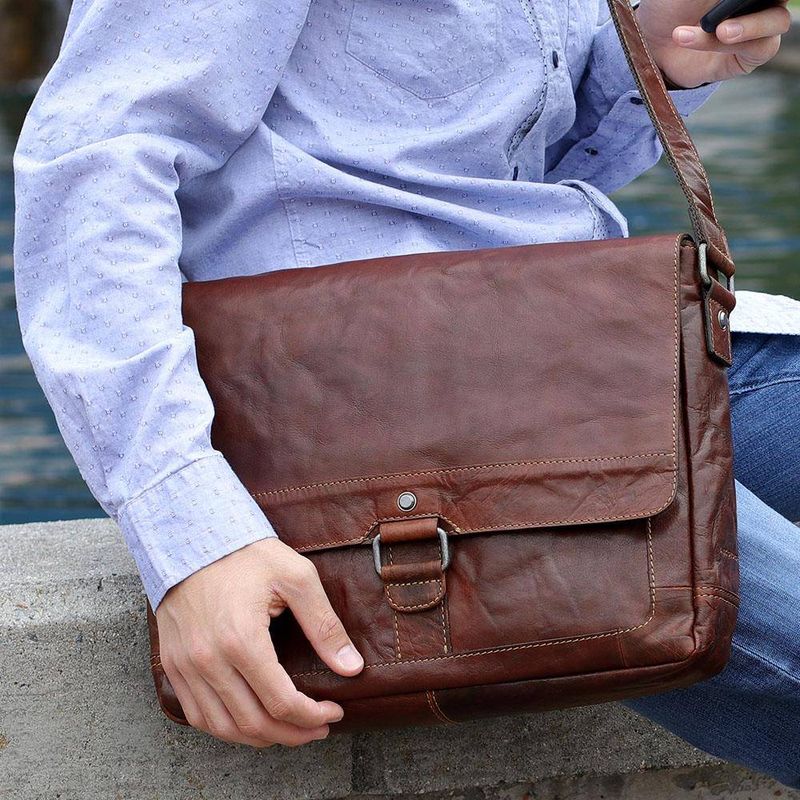 MESSENGER BAG 7314 BROWN