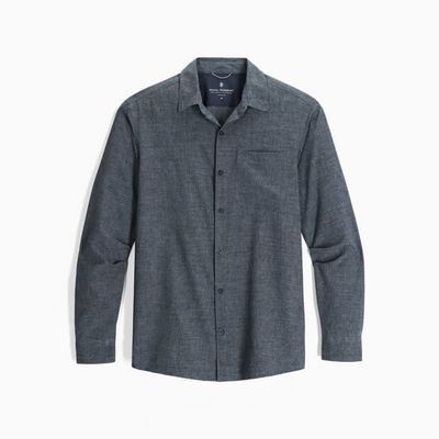 MEN&#39;S AMP LITE II LONG SLEEVE (Y12600142-419) DEEP BLUE HTR