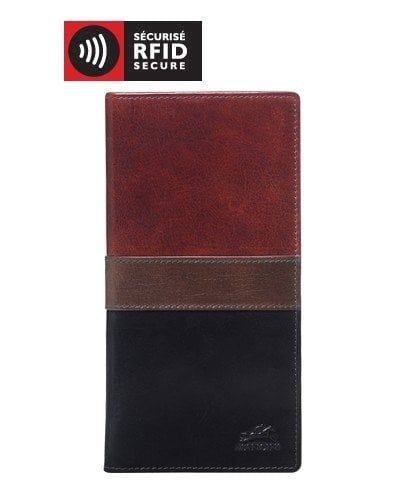 MEN&#39;S LEATHER BREAST POCKET WALLET (1409-165)