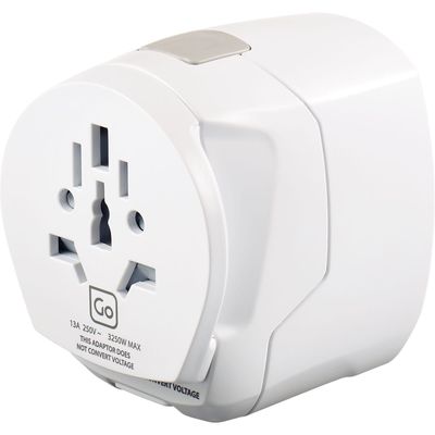 WORLDWIDE GROUNDED ADAPTOR + USB (639)