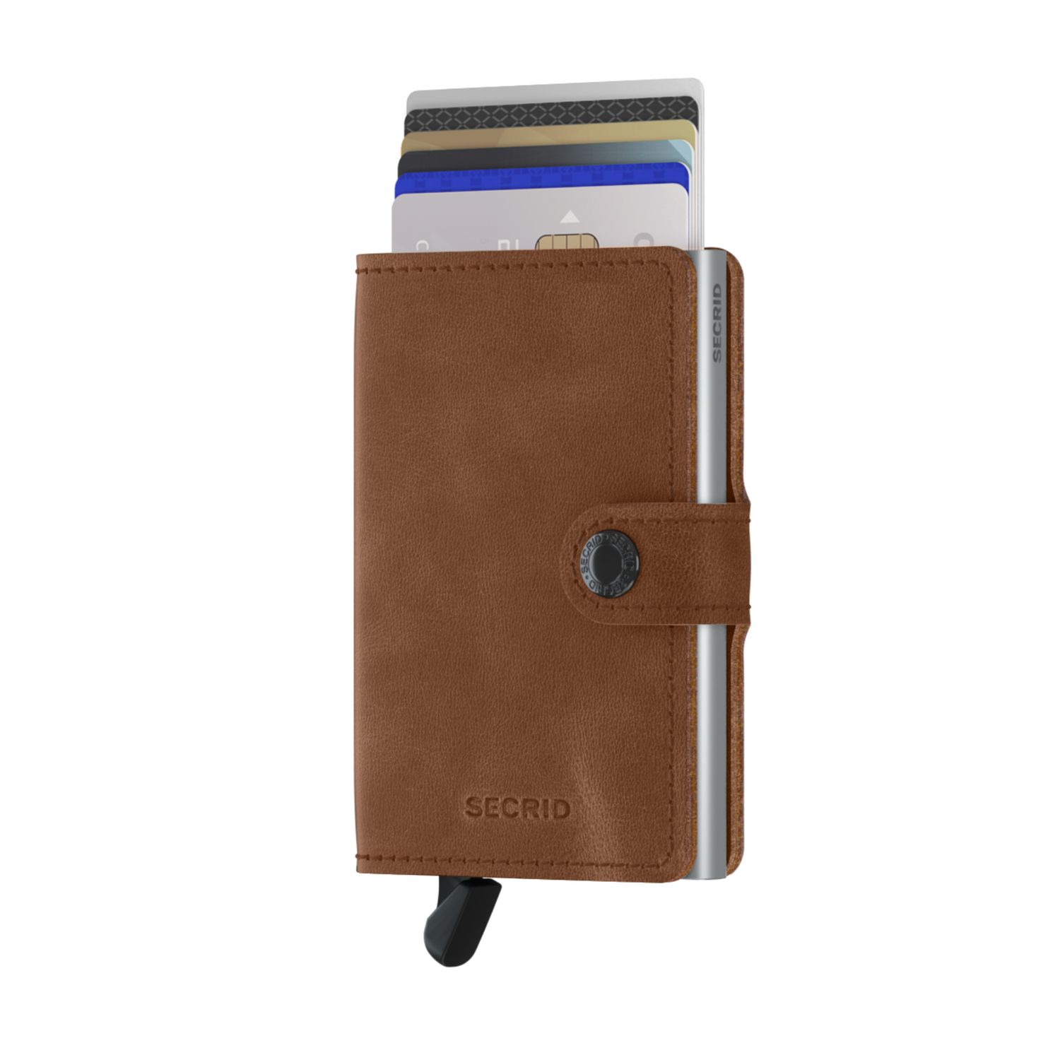 MINIWALLET VINTAGE COGNAC SILVER