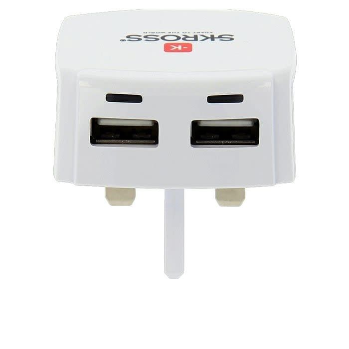 UK USB CHARGER - 2 PORT (1.302720)