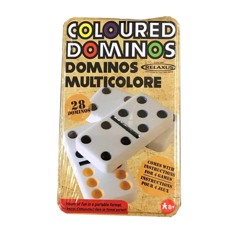 DOUBLE-SIX DOMINOES IN TIN (5251230)