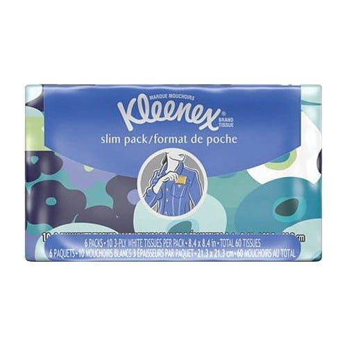KLEENEX FACIAL TISSUE WALLET 10-PACK (K07024)