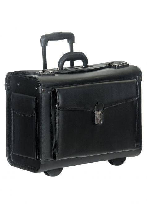 WHEELED CATALOG CASE ON, BLACK (90458)