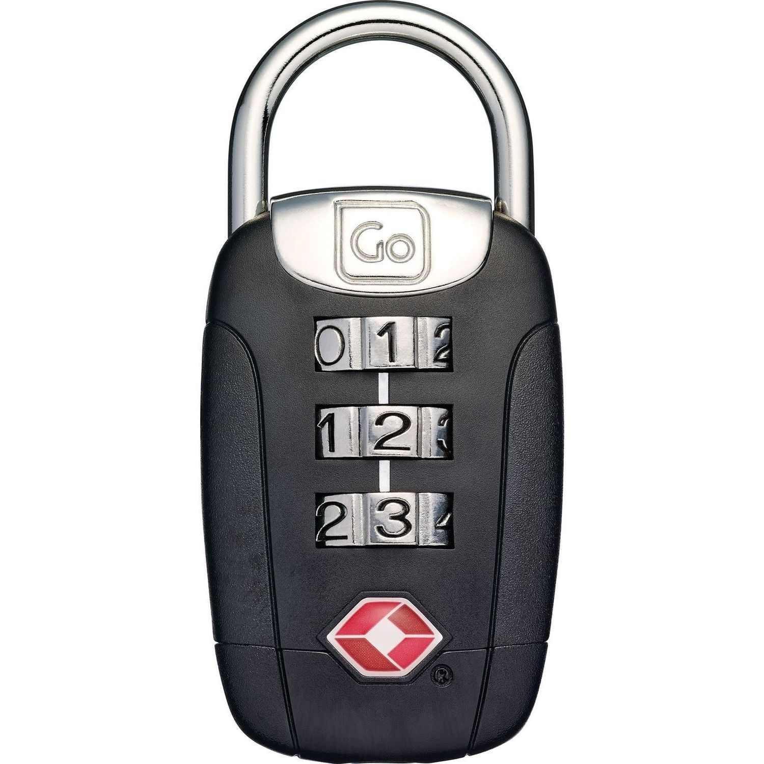 BIG DIAL TWIST N SET LOCK BLACK (358KK)