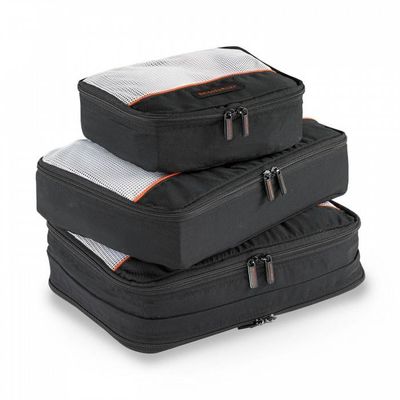 CARRY ON CUBE PACKING SET BLACK (W112-4)