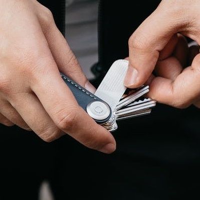 KEY ORGANISER ACCESSORY (ADDO-1-NFM) NAIL FILE &amp; MIRROR