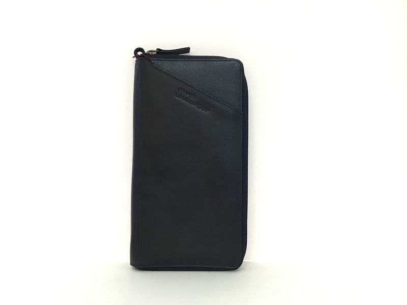 FULL ZIP TRAVEL WALLET FN2012 NAVY (BR)