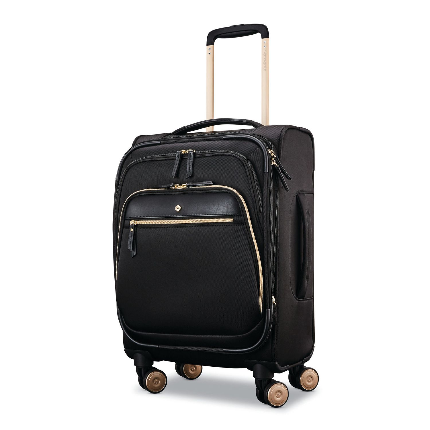 MOBILE SOLUTION 21.5&quot; CARRY-ON SPINNER W/USB (128168-1041) BLACK