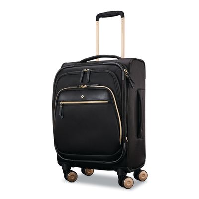 MOBILE SOLUTION 21.5&quot; CARRY-ON SPINNER W/USB (128168-1041) BLACK